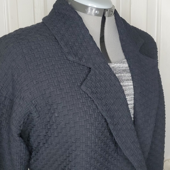 EILEEN FISHER Black Cardigan Sweater - Picture 3 of 8
